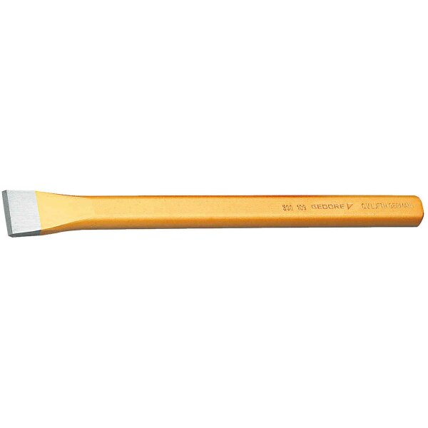 Flat oval masonry chisel, 350x23x13mm GEDORE 109-350
