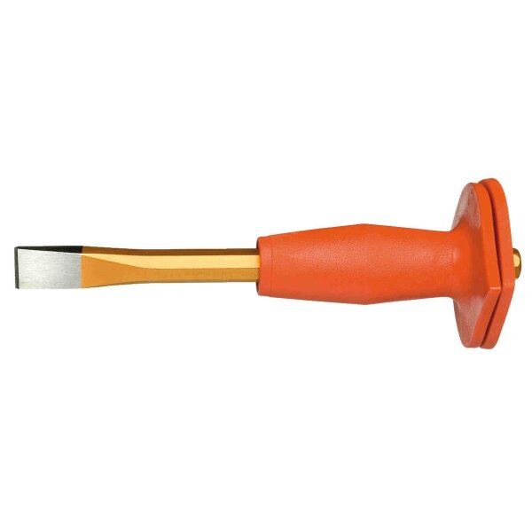 Bricklayers chisel, octagonal, with hand guard, 300x18 mm GEDORE 110 HS-318
