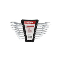 Double Fork WrenchSet 8-piece chrome plated GEDORE...