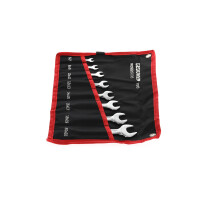 Double Fork WrenchSet 8-piece chrome plated GEDORE Professional Tool Expertise