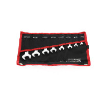 Double Fork WrenchSet 8-piece chrome plated GEDORE Professional Tool Expertise