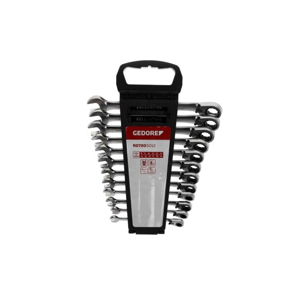 Ringratschenmaulschlüssel Satz SW8-19mm 12-teilig GEDORE R07205012