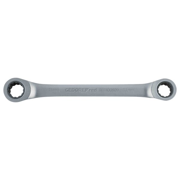Doppelringratschenschlüssel gerade SW12x13mm GEDORE R07401213