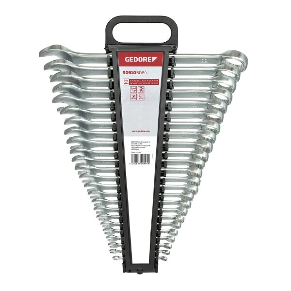 Ring-/Gabelschlüsselsatz Vanadium Stahl verchromt GEDORE Profi-Werkzeuge