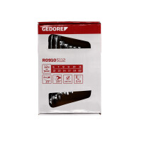 Ring-/Gabelschlüsselsatz Vanadium Stahl verchromt GEDORE Profi-Werkzeuge