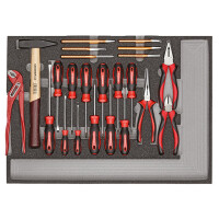 Tool Set in Tool Module Foam GEDORE Professional Tool Expertise