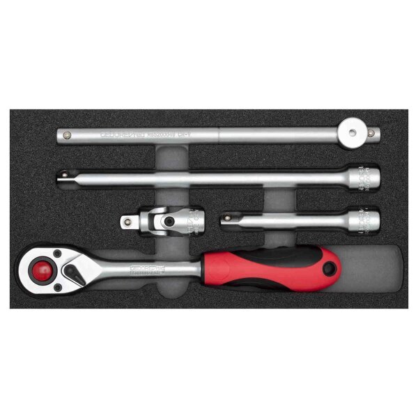 Steckschlüssel-Satz 1/2 2/6 CT-Modul 5-teilig GEDORE R22150008