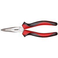 Angled flat round nose pliers 45 200 mm 2K handle GEDORE...