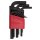 Hexagonal angle screwdriver set 1.5-10 mm 9 pieces GEDORE RED