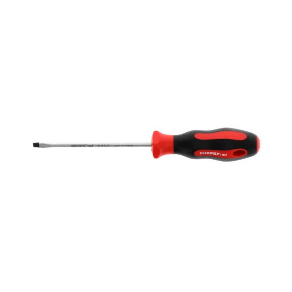 2K slotted screwdriver 3 mm 0.5x75 mm GEDORE RED