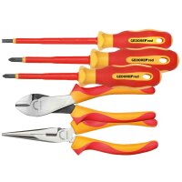 VDE-Werkzeugsatz 2xZange+PH+SL 5-teilig GEDORE R39002005