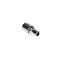 Steckschlüsseleinsatz 1/4 6-kant 5mm Länge 25mm...