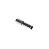 Steckschlüsseleinsatz 1/4 6-kant 7mm Länge 50mm...