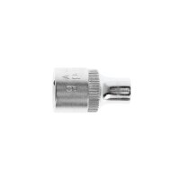 Socket wrench insert 3/8 hexagonal 6 mm length 28 mm...