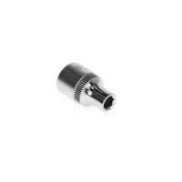 Socket wrench insert 3/8 hexagonal 6 mm length 28 mm...