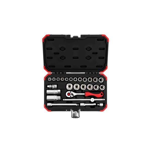 Steckschlüssel-Satz 3/8 6-24mm 26-teilig GEDORE R59003026