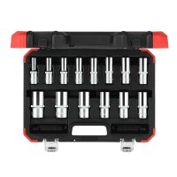 Steckschlüssel-Satz 1/2 6-kant 10-32mm 14-teilig...
