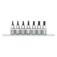 Screwdriver bits 1/2 + bar 7-piece GEDORE RED