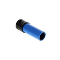 Impact wrench socket 1/2 17 mm with protective sleeve...