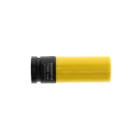 Impact wrench socket 1/2 19 mm with protective sleeve...