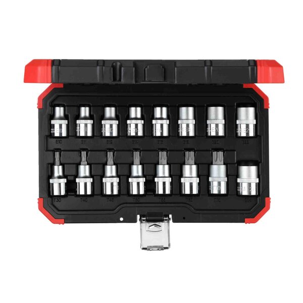 Steckschlüssel-Satz 1/2 TX E10-24T30-70 16-teilig GEDORE R68003016