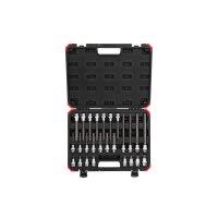 Screwdriver bits 45323 XZN 26 pieces GEDORE RED