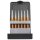 Drive-through set Ø 1-10 mm + centre punch, 6-piece GEDORE R90100006