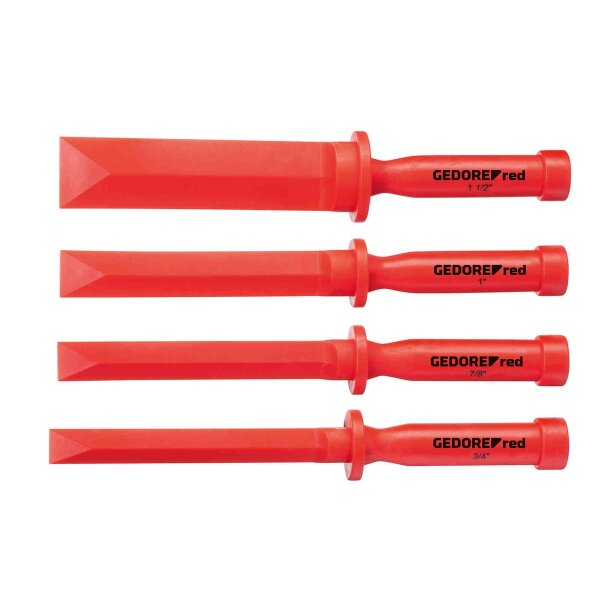 Schonmeißelsatz 3/4-1.1/2 4-teilig GEDORE R91901004