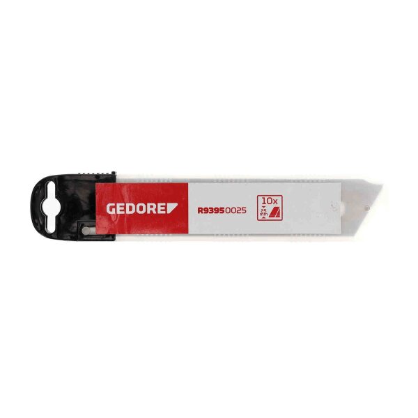 Ersatzabbrechklingen Breite 25mm 10 Stück GEDORE R93950025