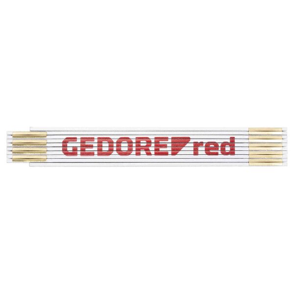 Wooden folding rule 2m Class III beech GEDORE R94500002