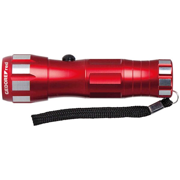 Taschenlampe 1xLED Weite 25-30m 3xAAA Aluminum GEDORE R95300017