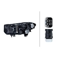 Hauptscheinwerfer rechts Hybrid Laser HELLA für BMW...