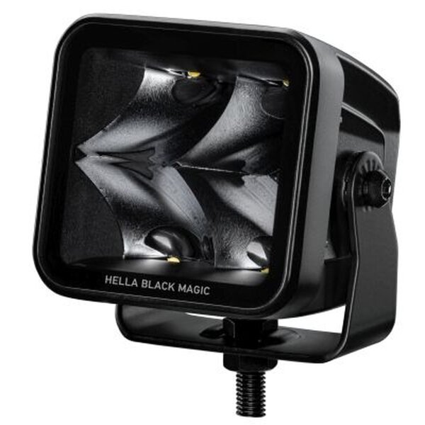 Headlight 24 V LED HELLA BLACK MAGIC universal for various vehicles