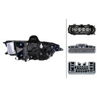 Hauptscheinwerfer links 12 V LED HELLA für u.a....