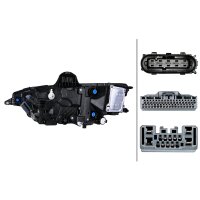 Main headlight right 12 V LED HELLA for VOLVO S60 III and...