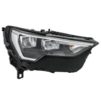 Hauptscheinwerfer rechts Hybrid/Glühlampe LED HELLA...