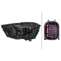 Headlight right 12 V LED Matrix HELLA suitable for e.g. AUDI Q3