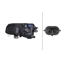 Nebelscheinwerfer links FF HELLA für AUDI A3...