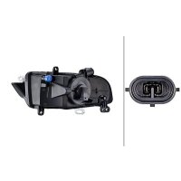 Nebelscheinwerfer rechts FF HELLA für AUDI A1 Sportback (8XA/ 8XF)