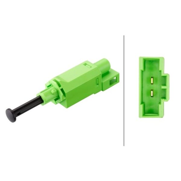 Schalter Kupplungsbetätigung GRA mechanisch 2-polig HELLA für u.a. VW TOUAREG