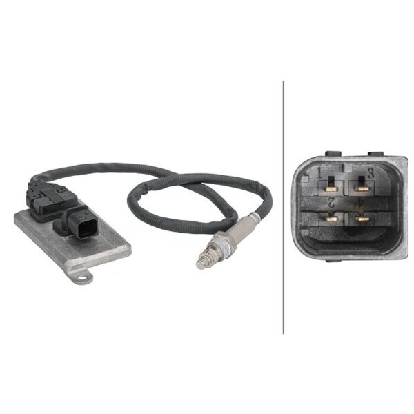 NOx-Sensor NOx-Katalysator nach Katalysator 24 V M20X1.5 4-polig HELLA