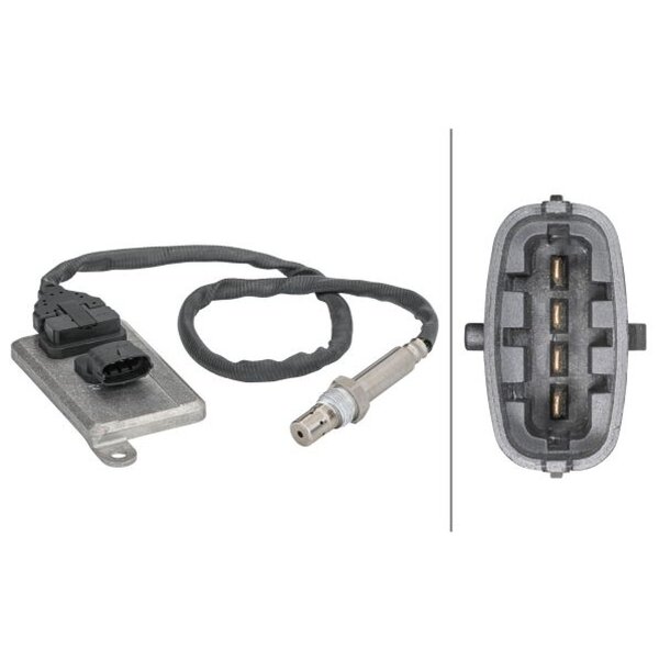 NOx-Sensor NOx-Katalysator nach Katalysator 24 V M20X1.5 4-polig HELLA