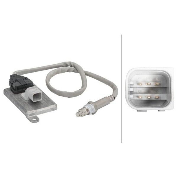NOx-Sensor NOx-Katalysator vor Katalysator 24 V M20X1.5 4-polig HELLA