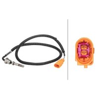 Exhaust gas temperature sensor HELLA for AUDI A4 B7 (8EC)