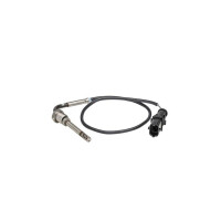 Sensor Abgastemperatur 2-polig 430 mm Kabel HELLA für u.a. FIAT FIORINO