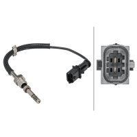 Sensor exhaust gas temperature screwed 2-pin 220mm cable...
