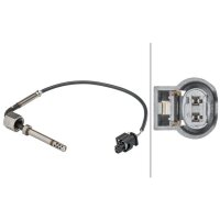 Sensor Exhaust Gas Temperature 2-pin 220 mm cable HELLA...