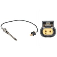 Sensor Abgastemperatur 2-polig 310 mm Kabel HELLA...