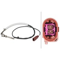 Exhaust gas temperature sensor HELLA for AUDI A4 B7 (8EC)
