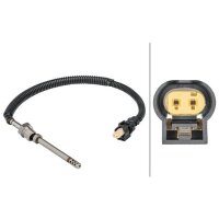 Sensor Exhaust Gas Temperature 2-pin 140 mm cable HELLA...